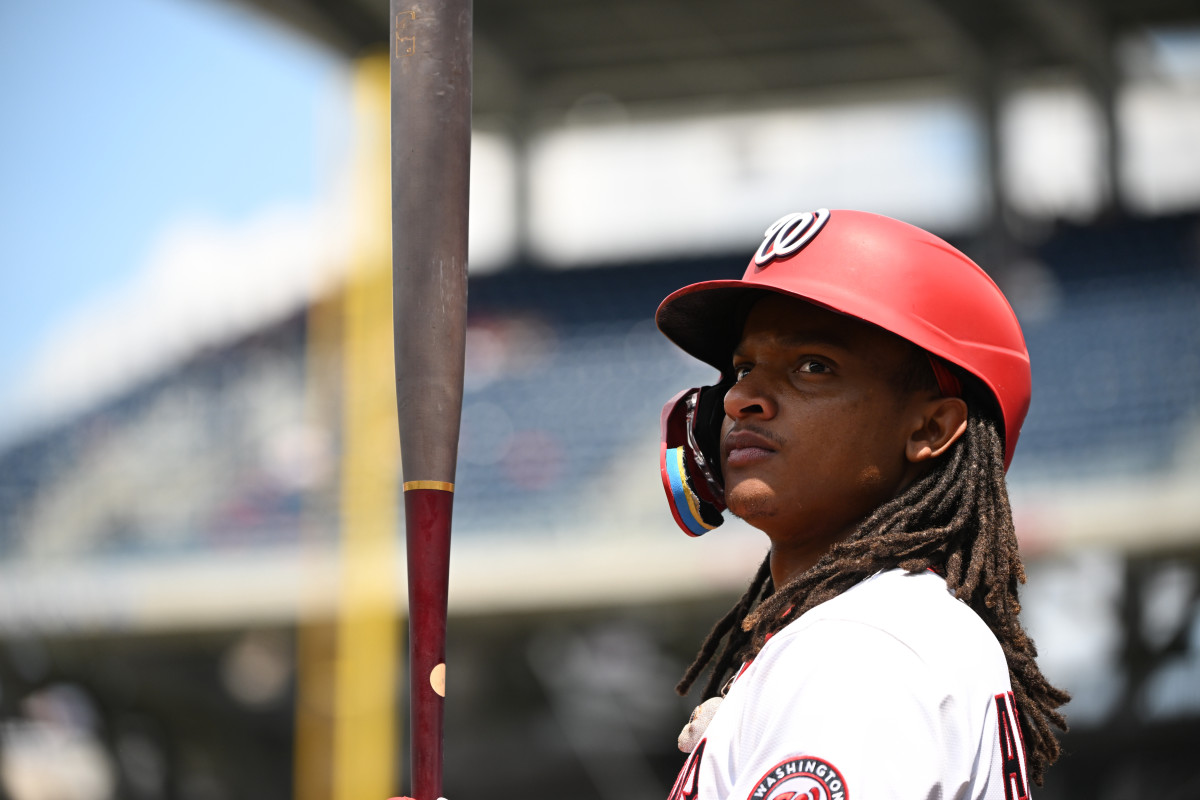 Nationals Announce CJ Abrams News After Unexpected Removal From Lineup - Athlon Sports