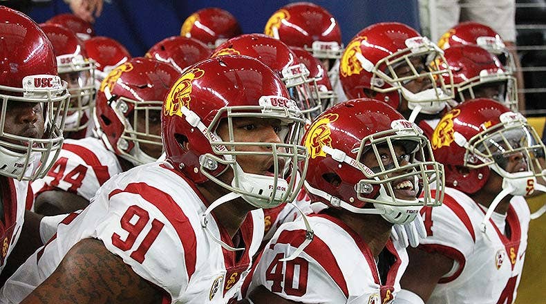 Viral Video Shows Unreal Energy Of Usc Newcomer Rob Ryan Athlon Sports