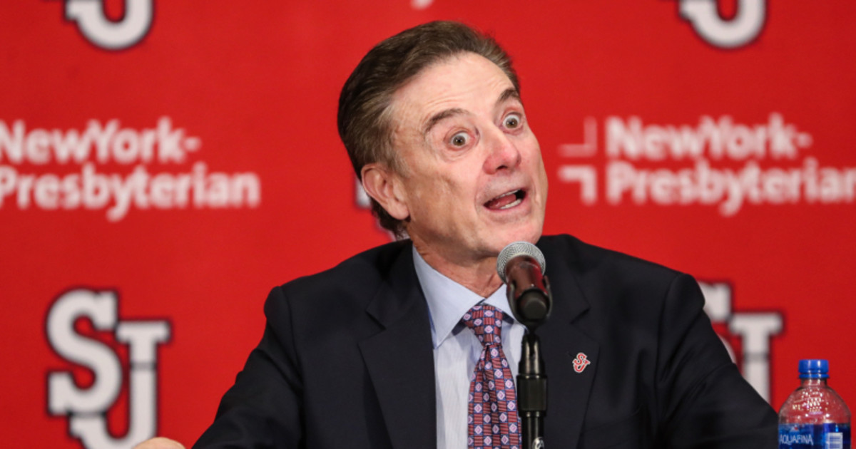 Rick Pitino Speaks Out on His Behavior Before St. John's 'Biggest' Game