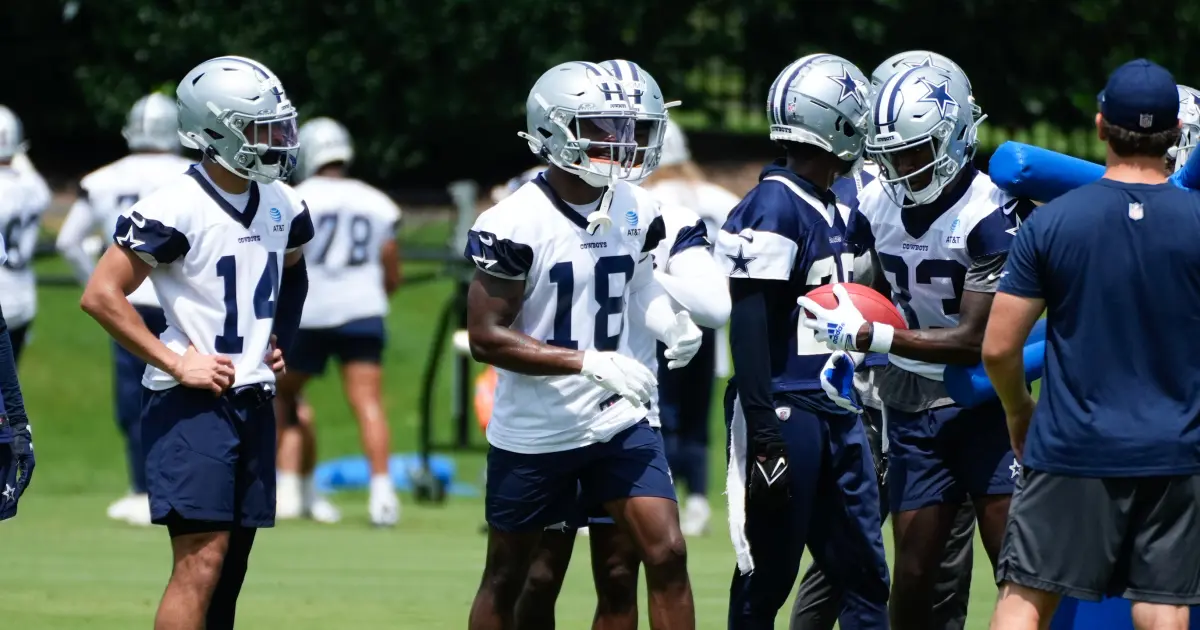 Cowboys Reveal Key As Receiver Depth Chart About To Undergo Notable Change - Athlon Sports
