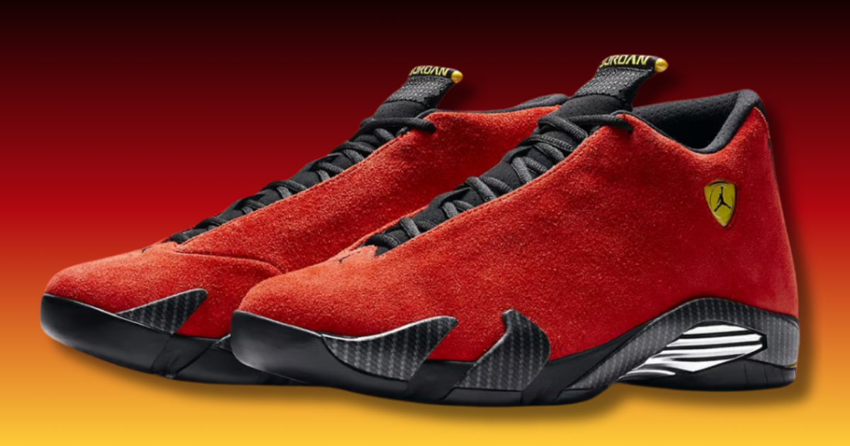 シューズ(男性用) 30cm NIKE AIR JORDAN 14 RETRO FERRARI JORDAN Air 14 Retro 