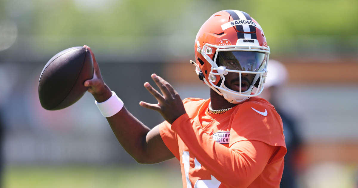 Browns Update Spells Bad News for Shedeur Sanders Amid QB Competition - Athlon Sports
