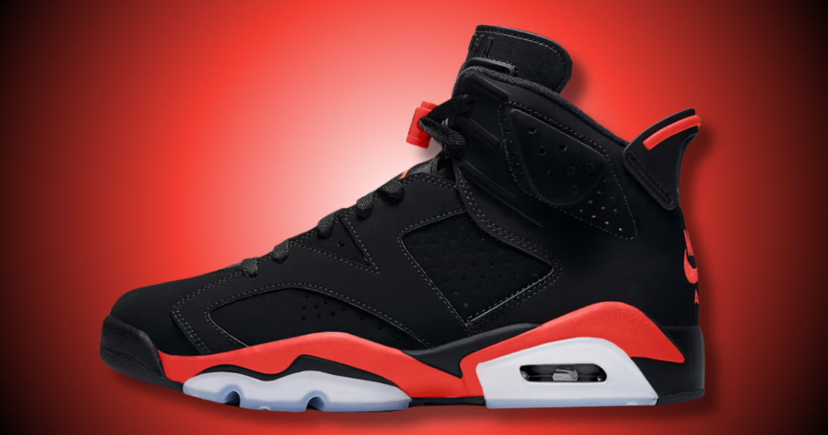 靴 Nike Air Jordan 6 Retro OG Infrared Nike Air Jordan 6 VI Retro “Black Infrared” 2019 384664-060 Men's