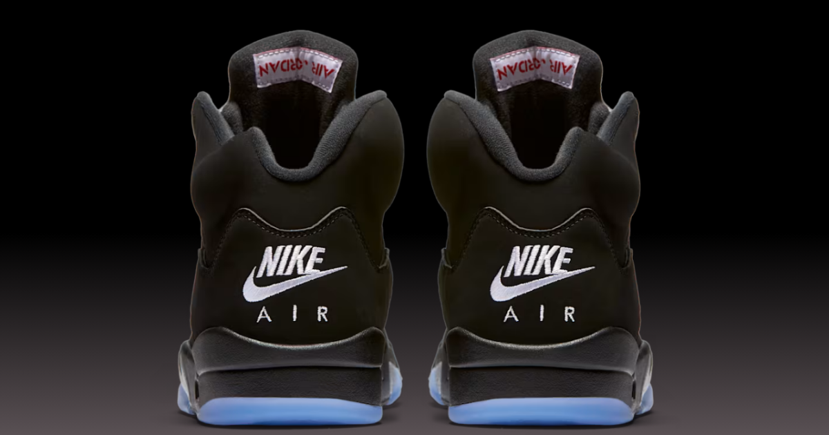 jordan 5 black size 12