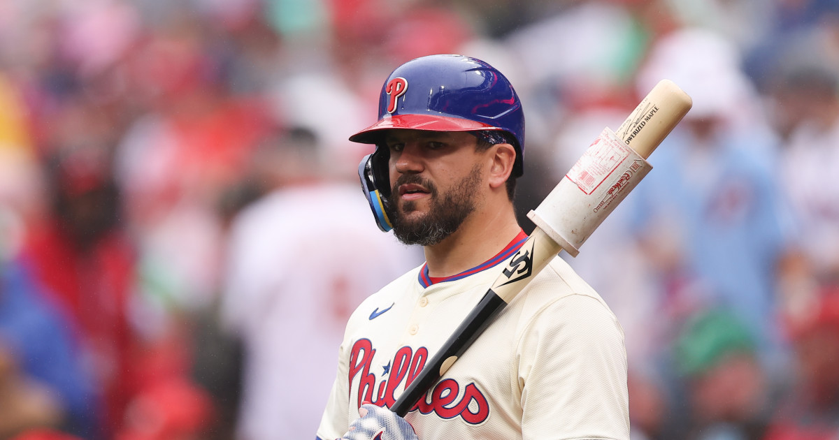 Phillies' Kyle Schwarber Sends Message After Zack Wheeler News - Athlon Sports