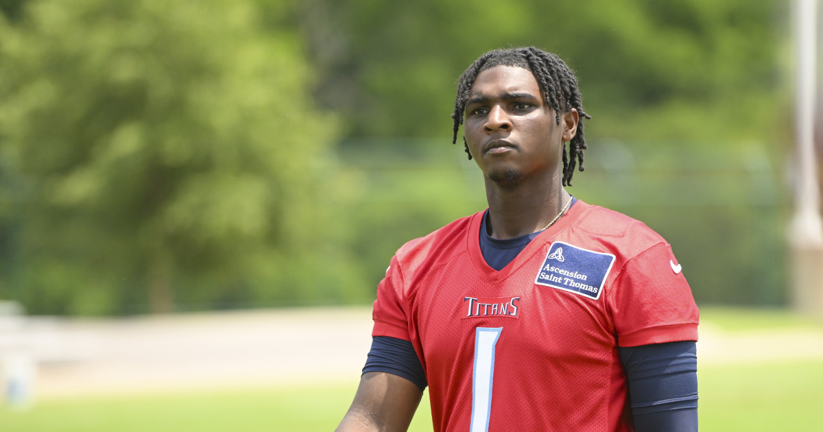 Rookie QB Cam Ward Makes Bold Claim About Titans Wide Receivers - Athlon Sports