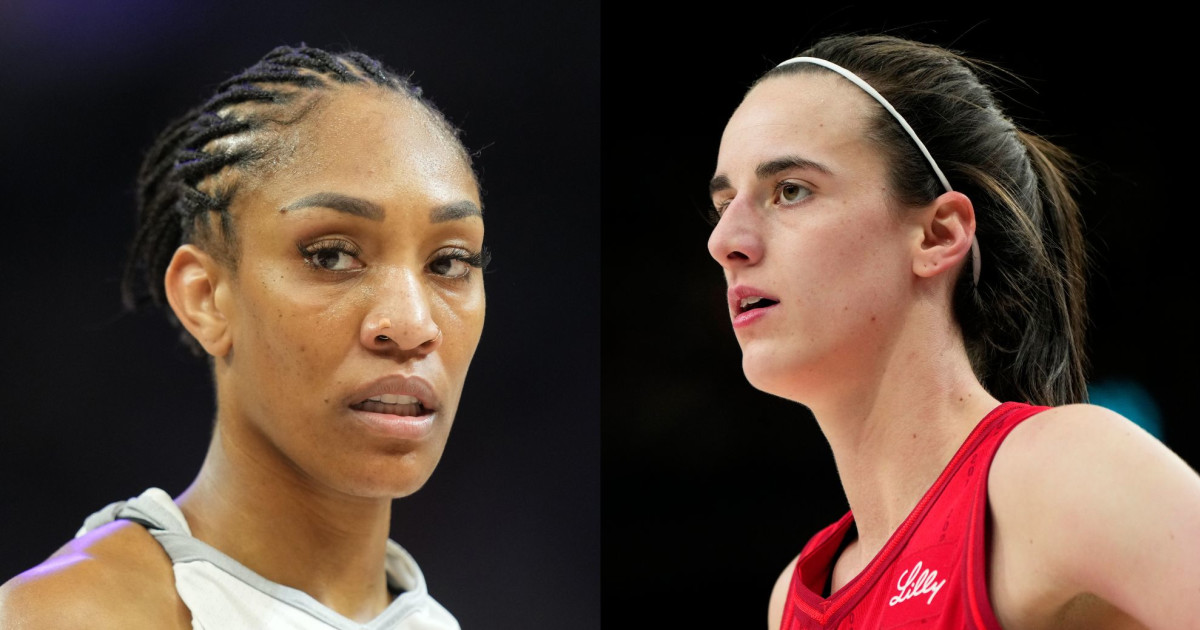 A'ja Wilson Apologizes After Aces Hand Caitlin Clark, Fever Second Straight  Loss - Athlon Sports
