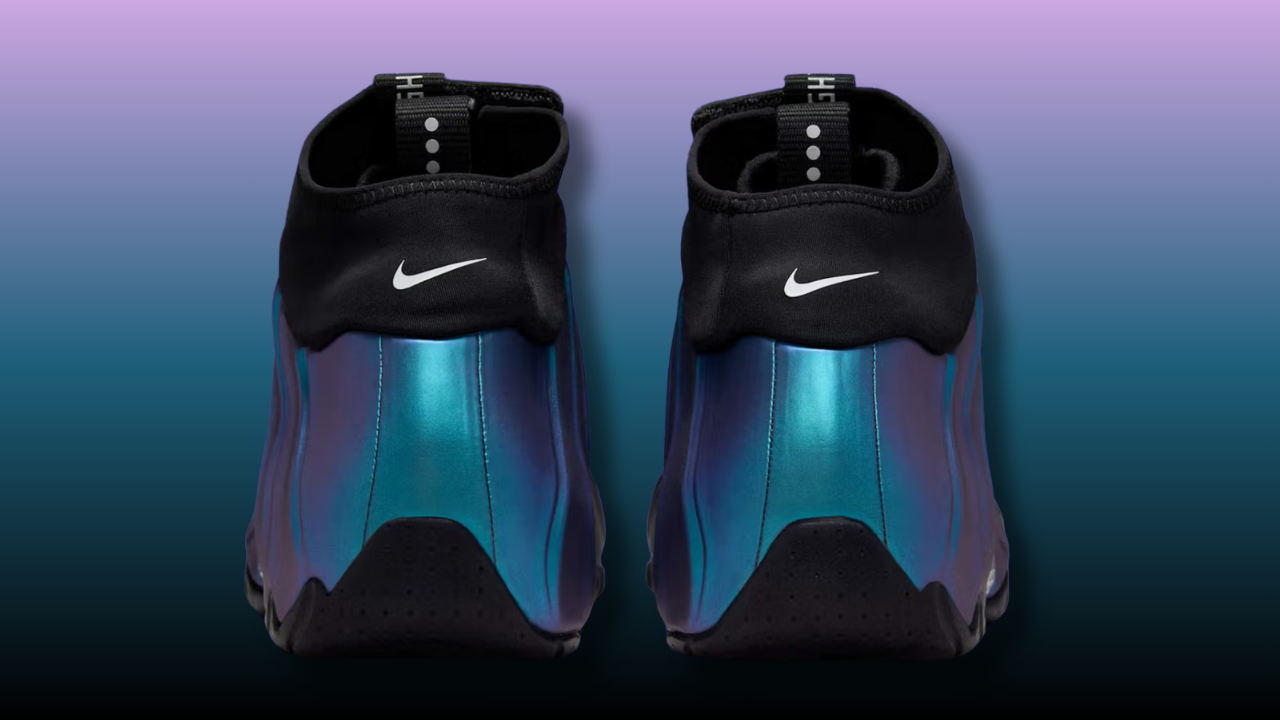 NIKE AIR FLIGHTPOSITE QS Brand New No Box Nike Air Flightposite QS in Black | SVD USA main image 2