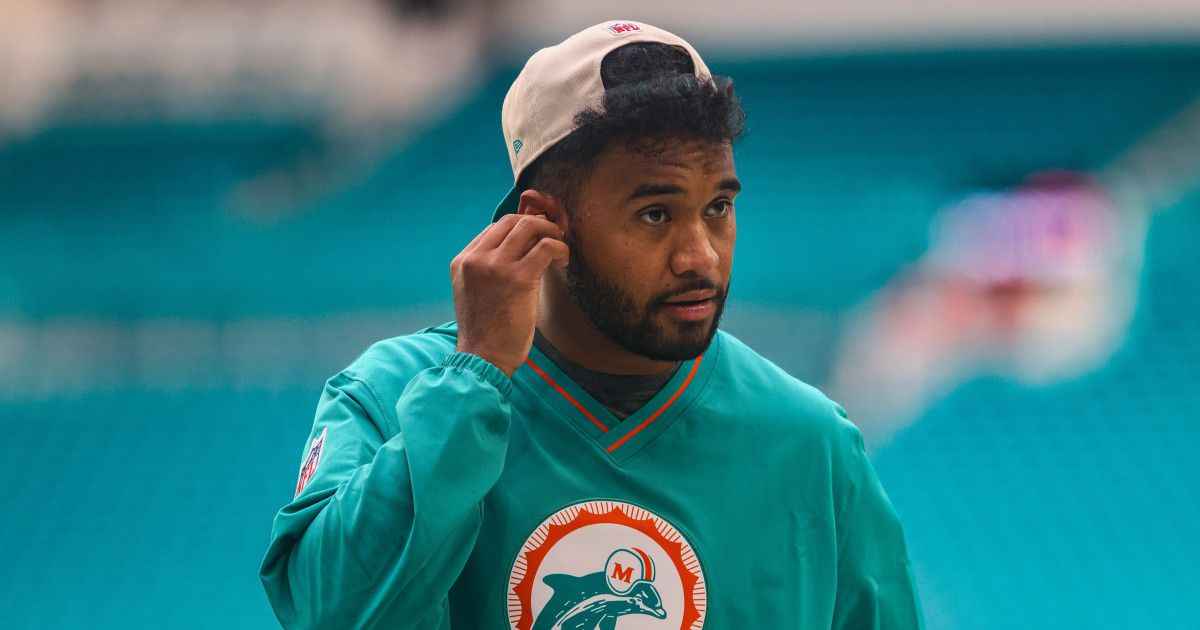 Tua Tagovailoa Doesn't Hold Back After Dolphins 'Embarrassed' By Lions - Athlon Sports