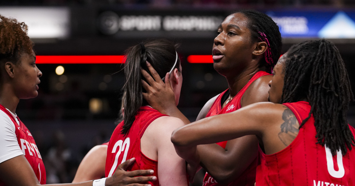 Indiana Fever React to Caitlin Clark's Moment with Aliyah Boston on Saturday - Athlon Sports