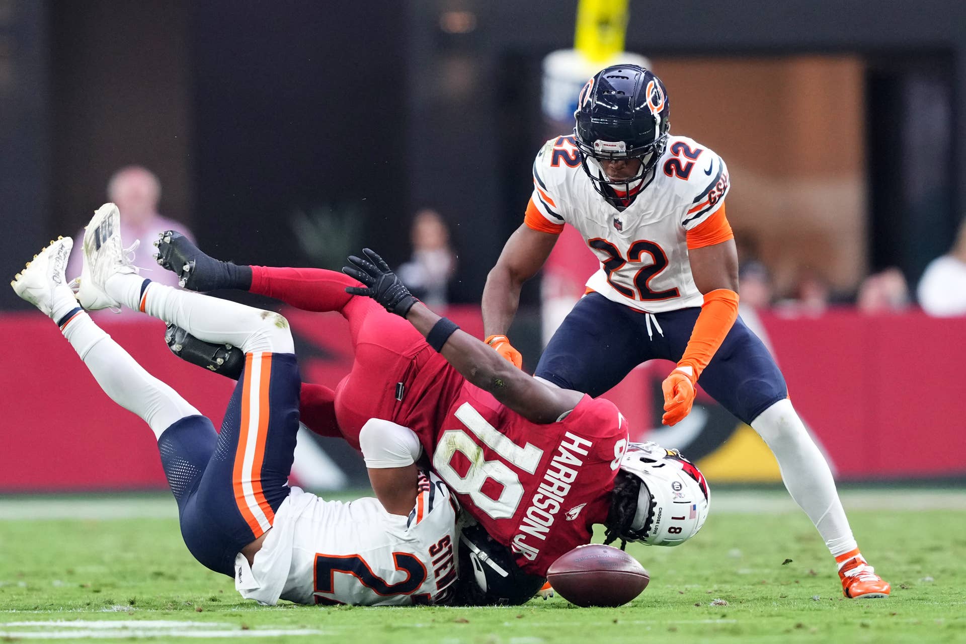 Best, worst Bears PFF grades in loss to Cardinals in Week 9 - Athlon Sports
