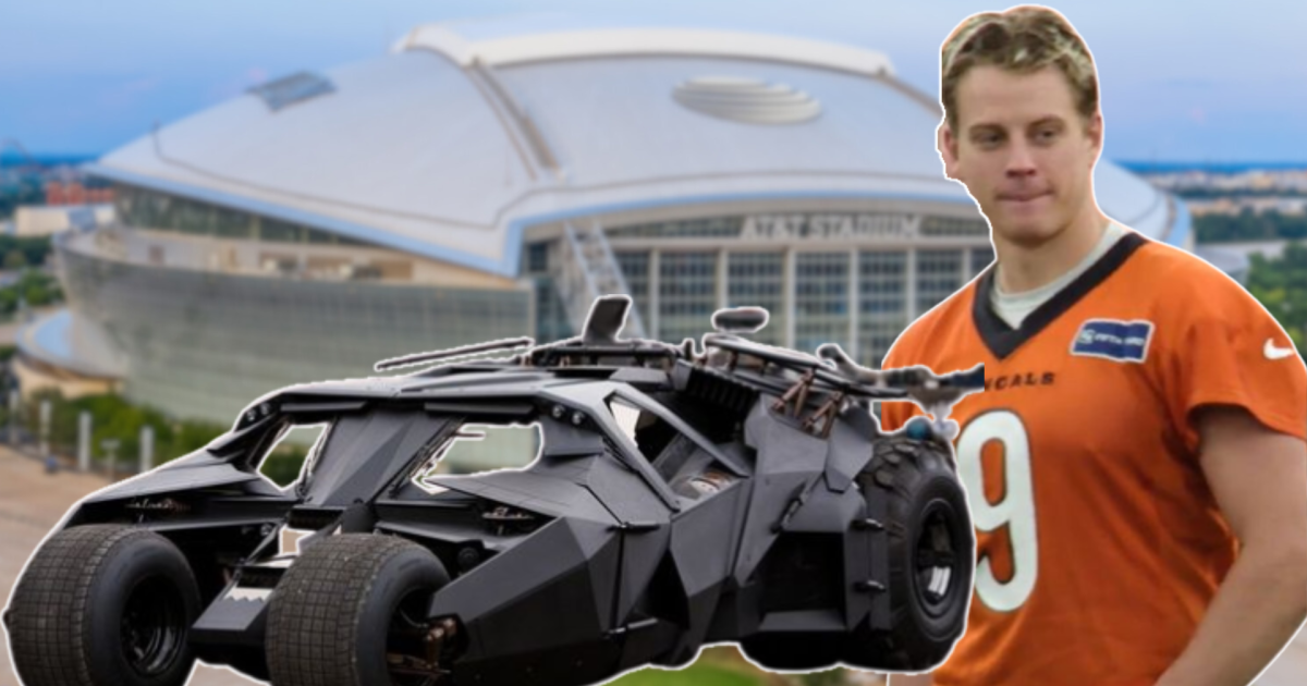 値下【BATMOBLE / WB】CDCACTUS COWBOYS Dallas Cowboys Foe Joe Burrow Reveals $3 Million 'Batmobile