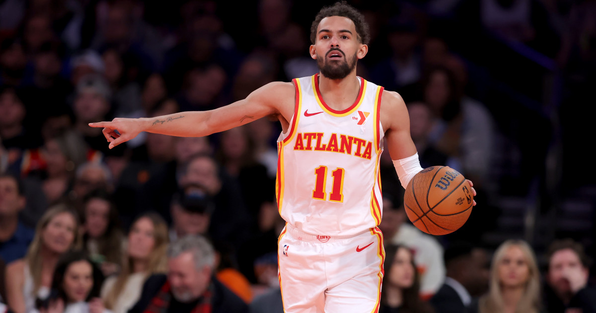 Atlanta Hawks Trae Young Embraces Villain Role vs. New York Knicks - Athlon Sports