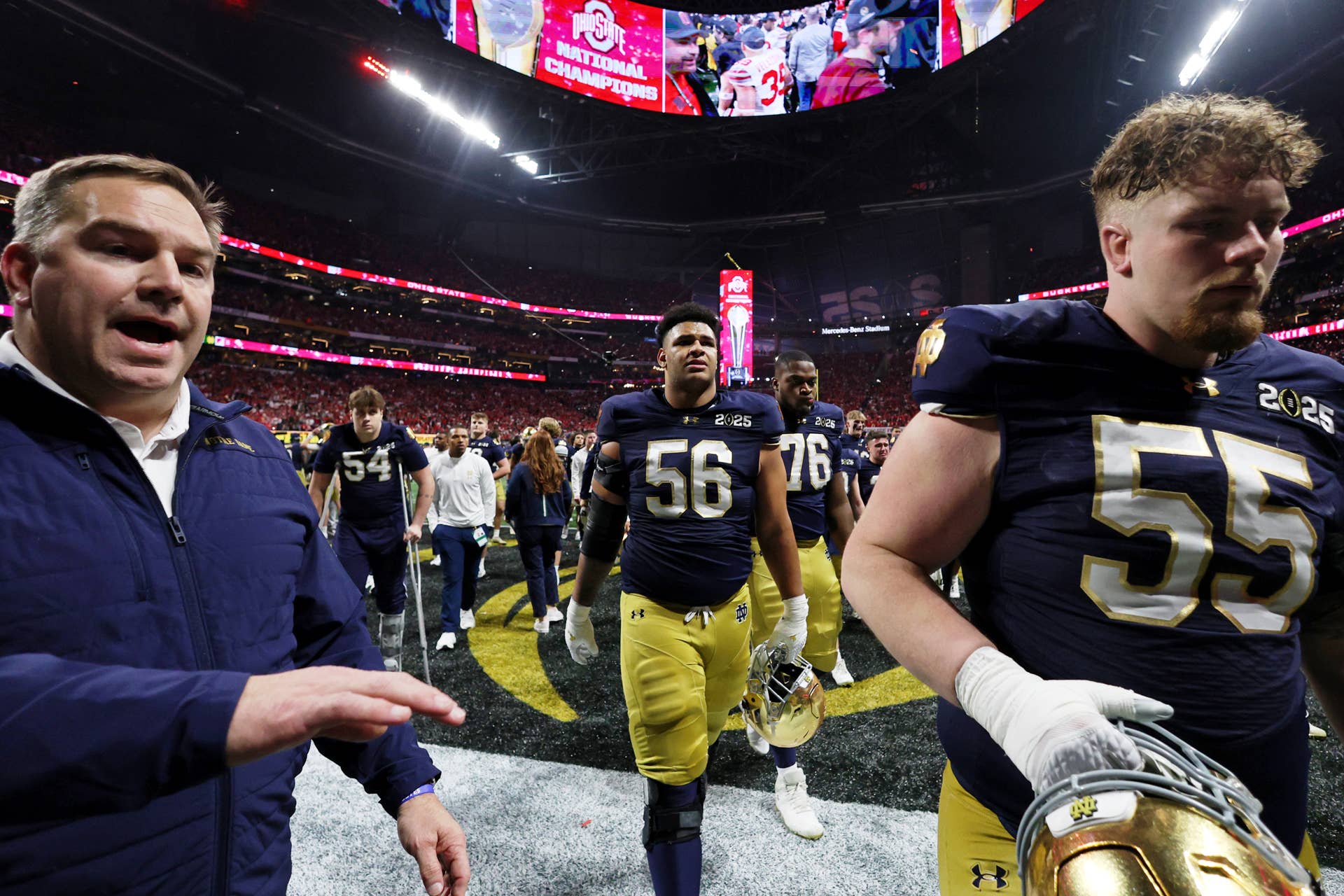 Notre Dame Players Threatened Reporter After National Championship Loss