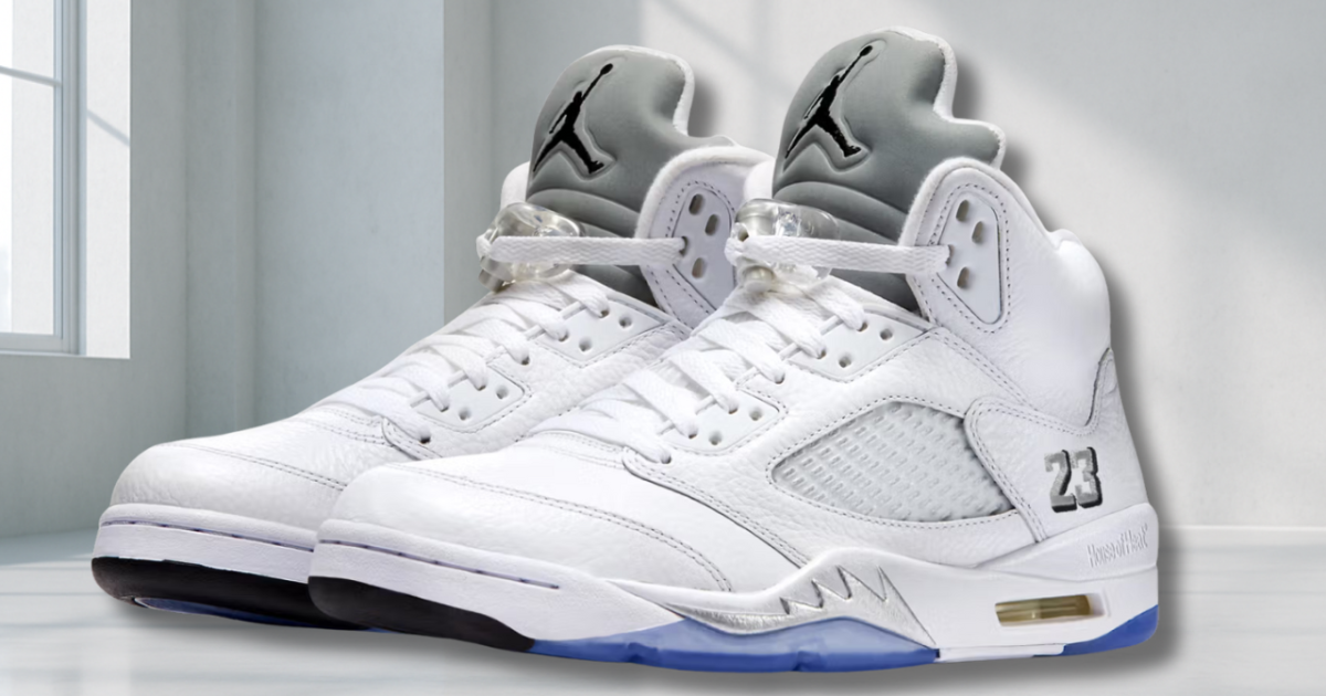 Air Jordan 5 ホワイト/マルチカラー Air Jordan 5 'White Metallic': A Summer 2026 Must-Have With