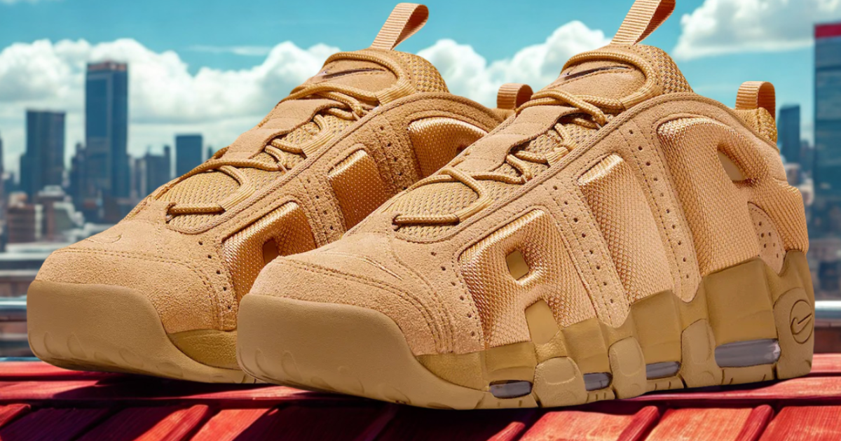 ゲキレア　NIKE ナイキ AIR MORE UPTEMPO GS FLAX Nike Air More Uptempo Flax (GS) - 922845-200 - US