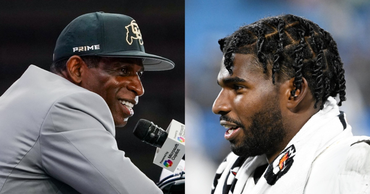 Shedeur Sanders Apologizes to Deion Sanders After Browns-Panthers - Athlon  Sports