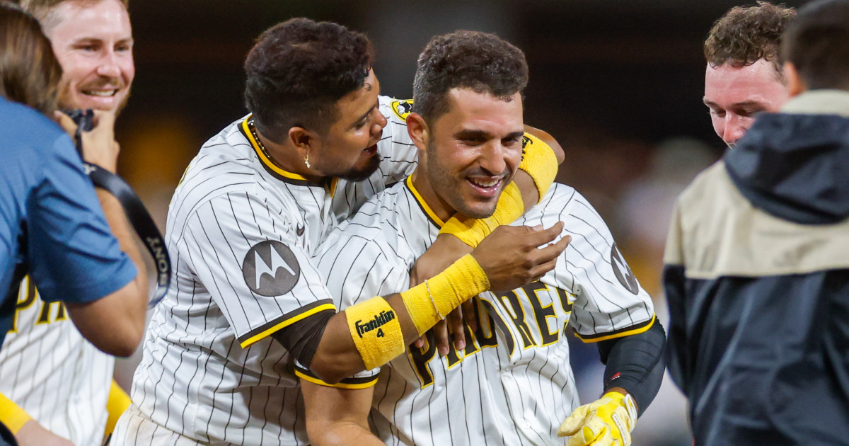 Padres Hero Reveals Hilarious Truth About Walk-Off Hit - Athlon Sports