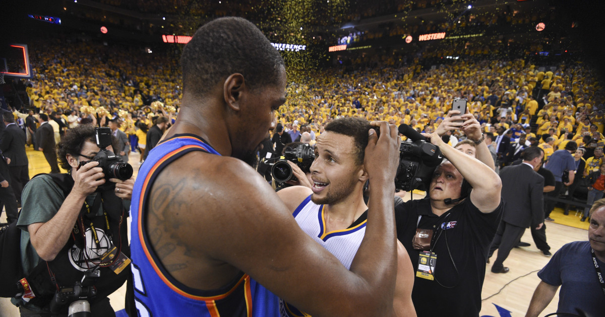 Kevin Durant Takes Swipe at Thunder Championship During Social Media Scrape - Athlon Sports