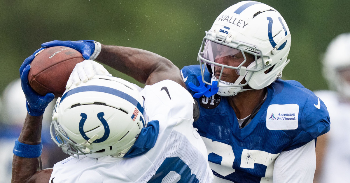 Colts Rookie Justin Walley Out for Season With Torn ACL - Athlon Sports