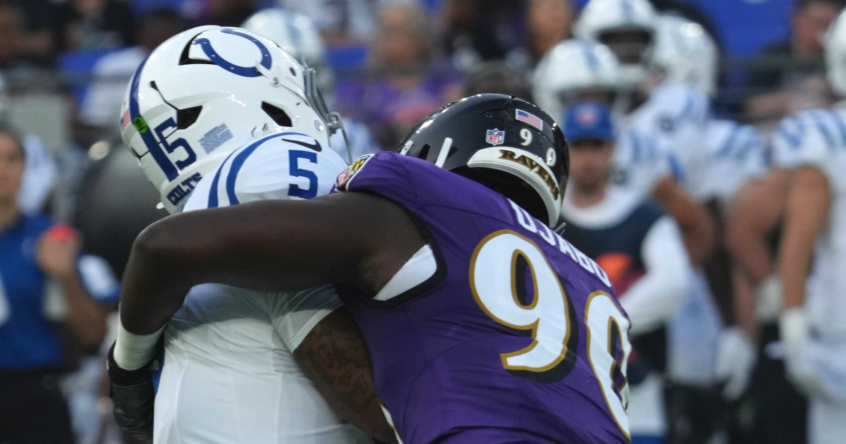 Anthony Richardson Didn't Understand His Protection, and That Got Him in Trouble - Athlon Sports