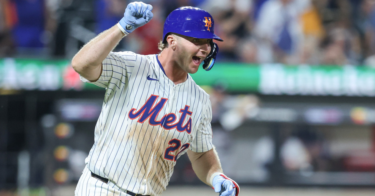 Mets Announce Pete Alonso News After Game Against Braves - Athlon Sports