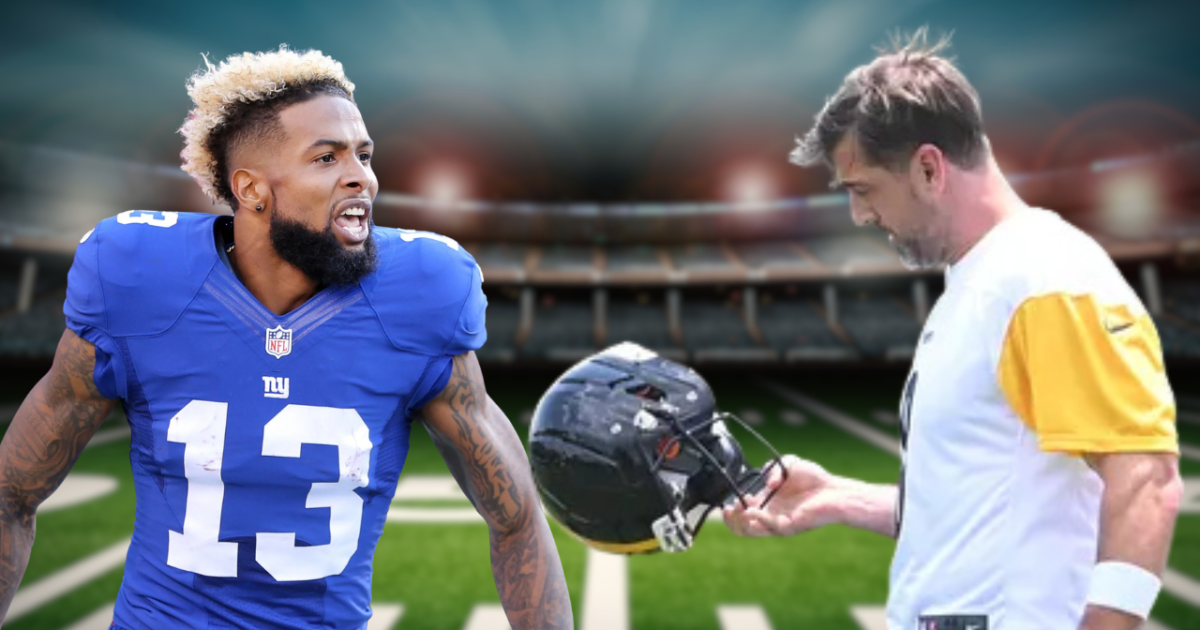 Odell Beckham Jr. Visits With Steelers’ Aaron Rodgers About Signing - Athlon Sports