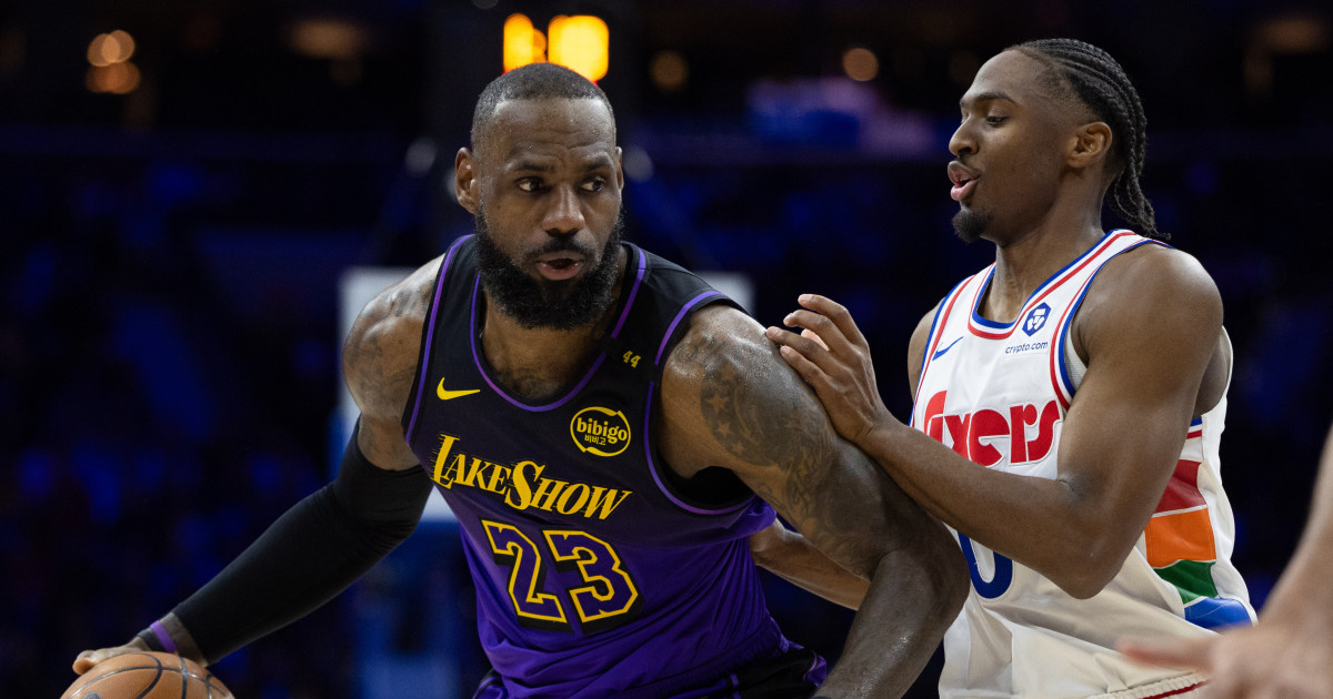 Tyrese Maxey Gives Opinion of LeBron James Following Offseason Workouts Together - Athlon Sports