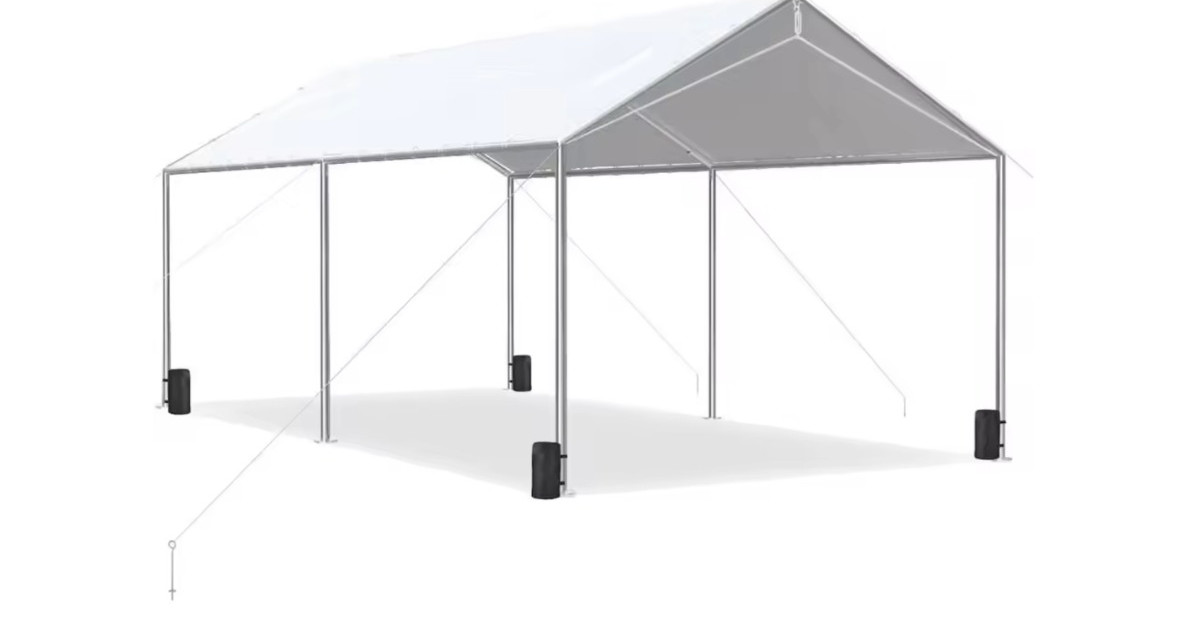 Heavy Duty Carport Deal: Steel Frame Carports Just $133 on AliExpress