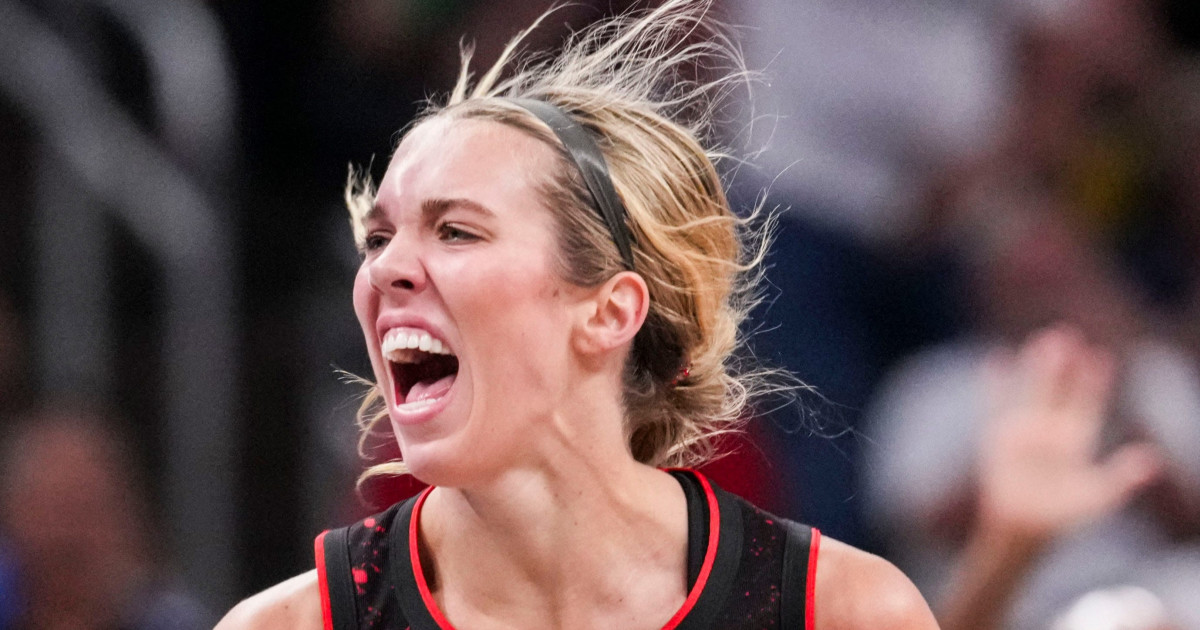 Lexie Hull Rewrites Indiana Fever History Books in Game 2 Loss to Aces - Athlon Sports