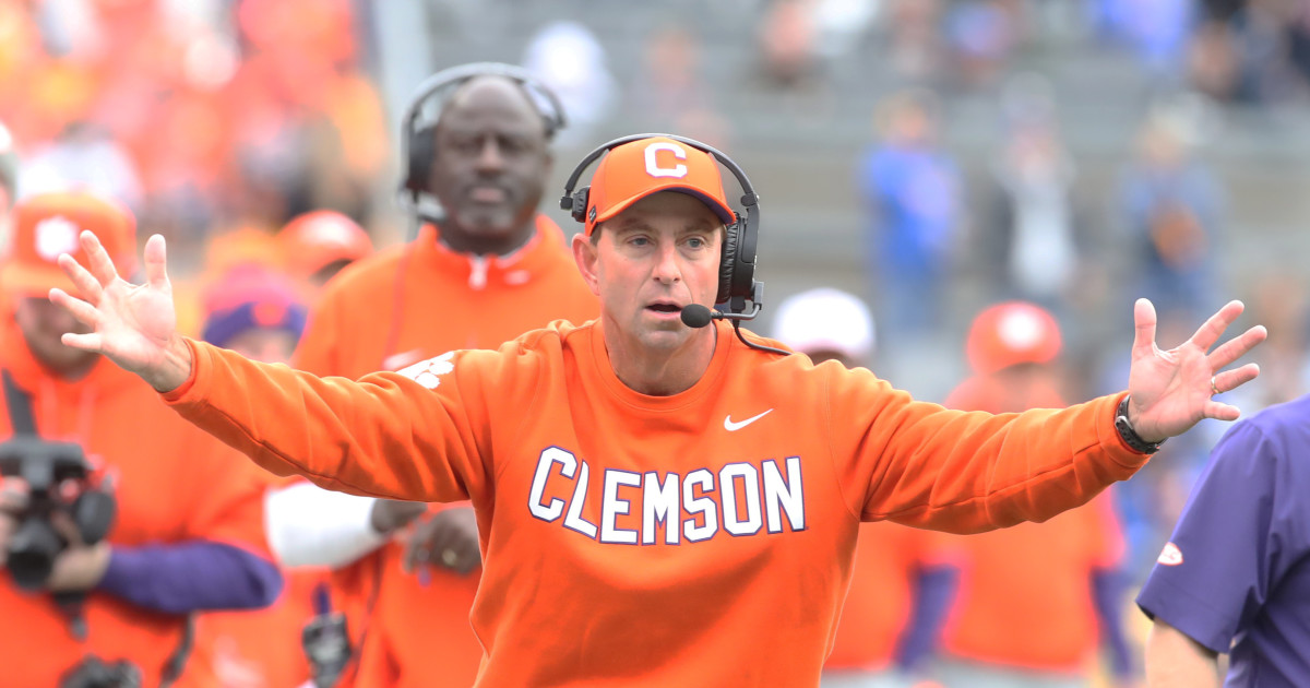 Clemson Hits New Low Under Dabo Swinney After Georgia Tech Loss