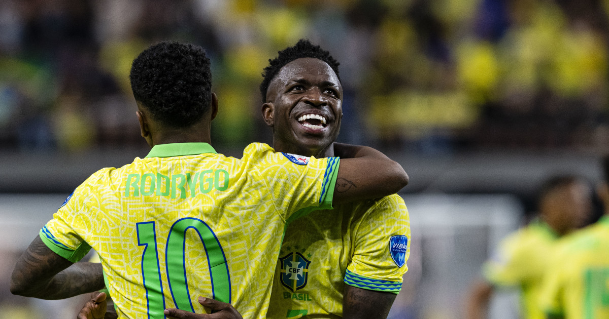 브라질 대표팀 선수단 사진