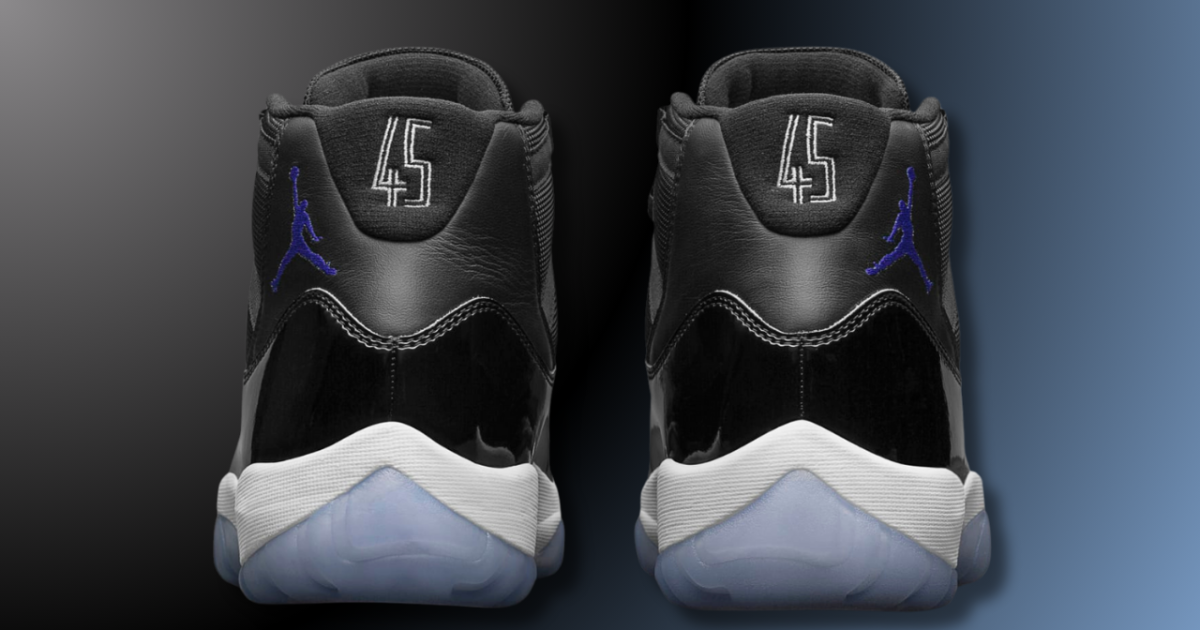 space jam 11 45 on back