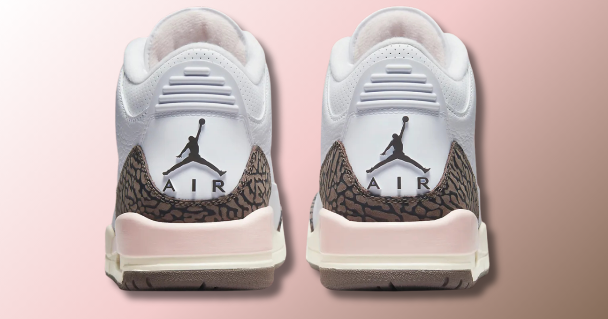 air jordan retro 3 white pink grey