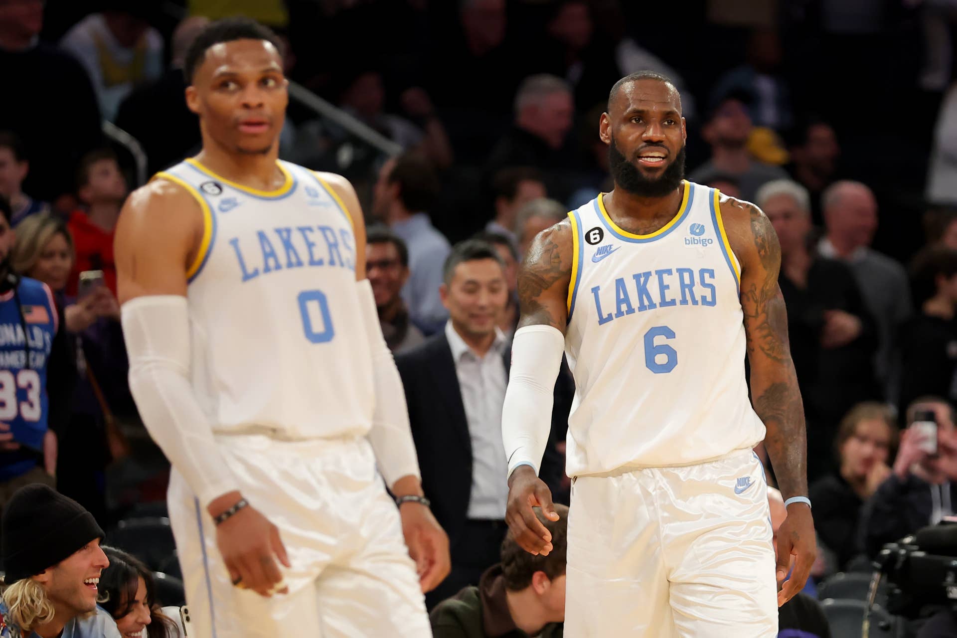 LeBron James Reacts to Russell Westbrook News on Sunday