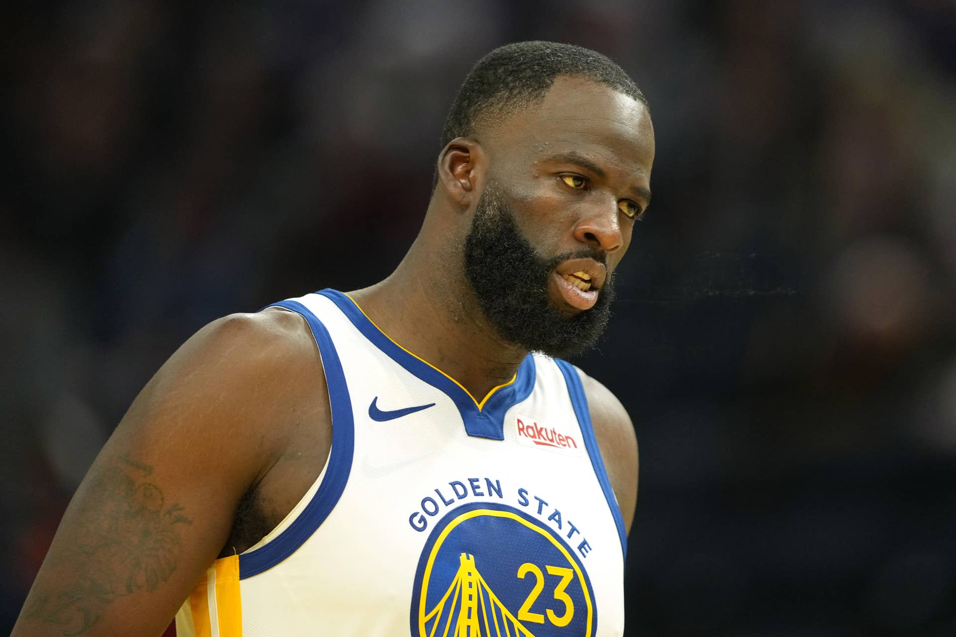 Draymond Green Bracing for Punishment Before Warriors–76ers Game - Athlon  Sports