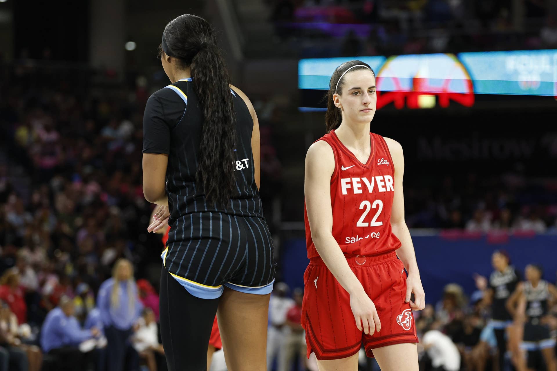 Caitlin Clark Goes Viral for Ignoring Angel Reese