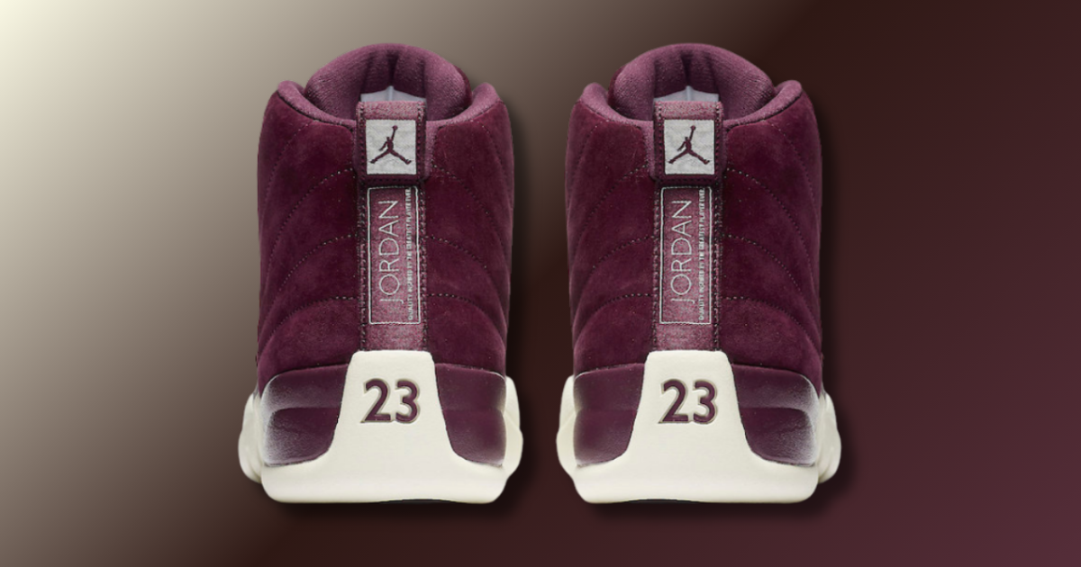 athlonsports.com - Kenyun Mazique - Air Jordan 12 Bordeaux - Wine Touched, Soft Coated Beauty: Where to Buy