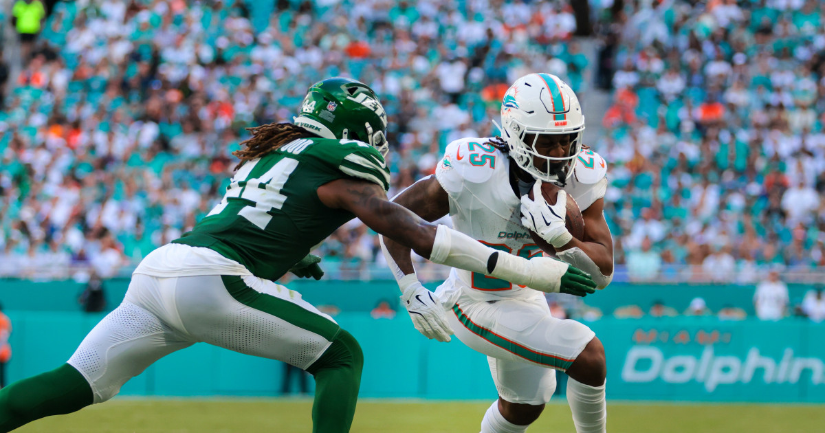 Dolphins' Second-Year RB Reveals Expectations for 2025 Season - Athlon Sports