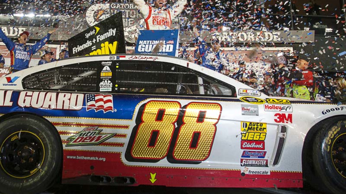The Daytona 500: Dale Earnhardt Jr. wins a thriller - Athlon Sports