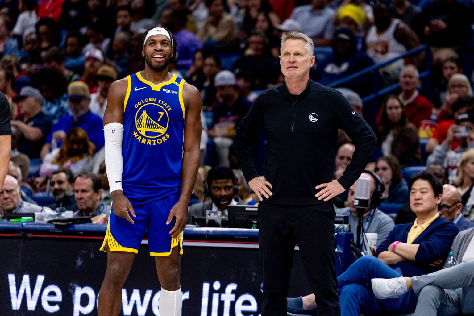 Warriors Share Steve Kerr's Priceless Reaction to Buddy Hield's Game 1  Mistake - Athlon Sports