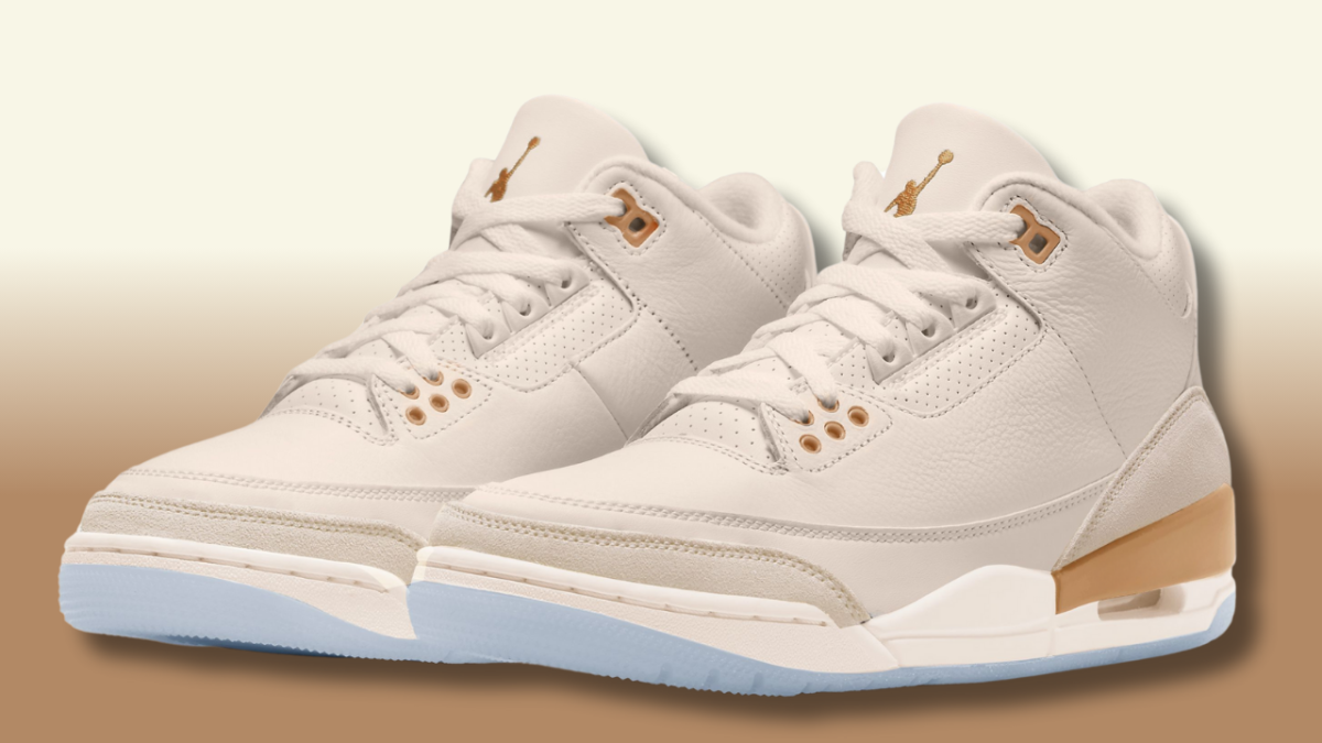 jordan 3 white gold