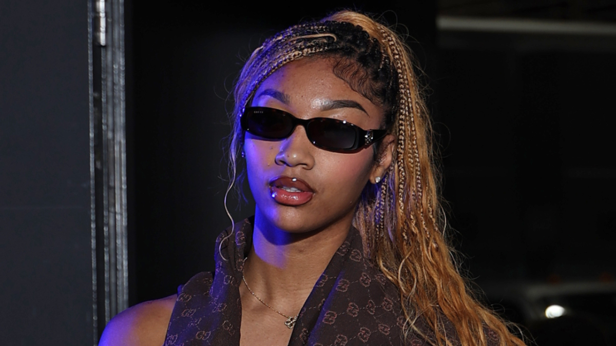 Angel Reese Flaunts Gucci Look and Announces Big Style Deal After Sky Game  - Athlon Sports