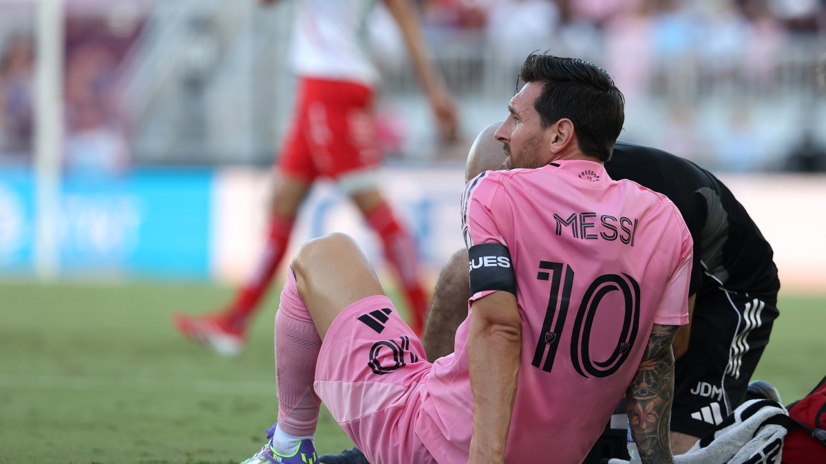 Lionel Messi Injury-What Happened To the Inter Miami Star Vs Necaxa In  Leagues Cup Clash? - Athlon Sports
