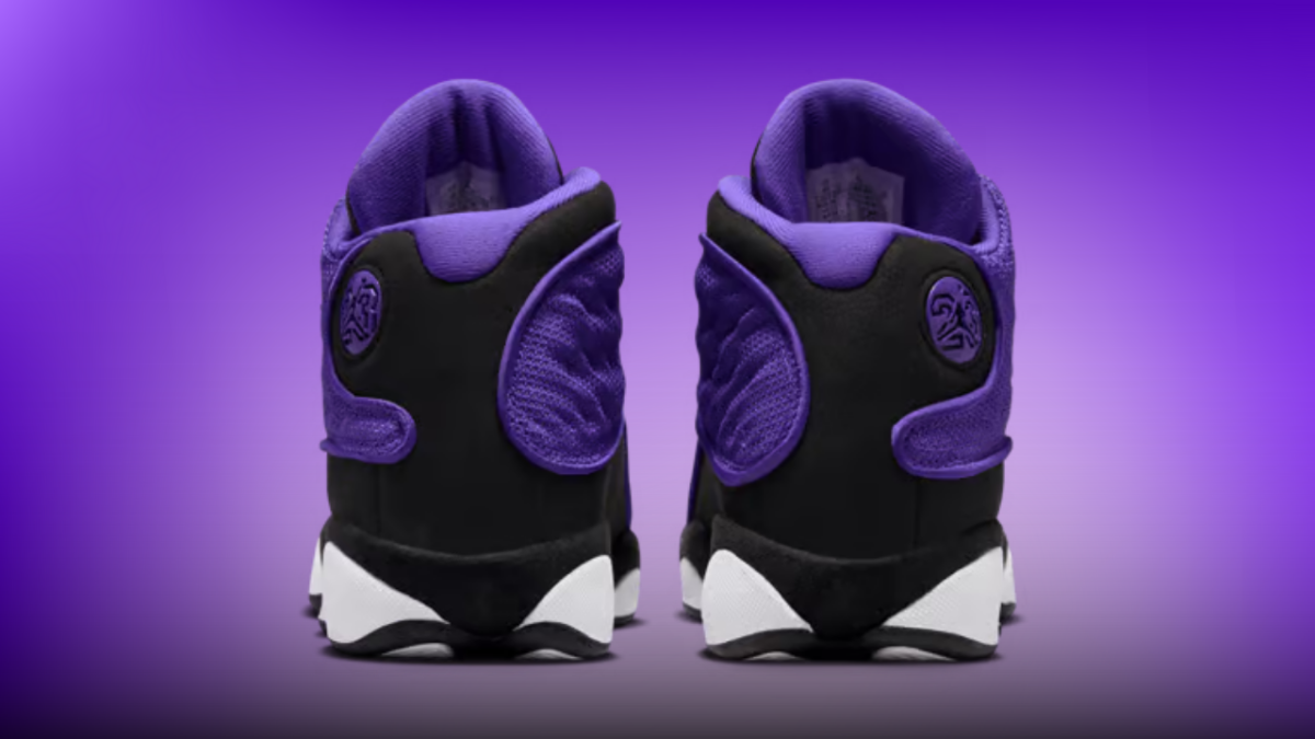metallic purple jordan 13