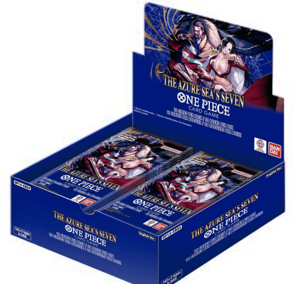 One Piece Card Game OP-14 Booster Box  The Azure Sea (Japanese)  US  Seller One Piece Booster Box Case