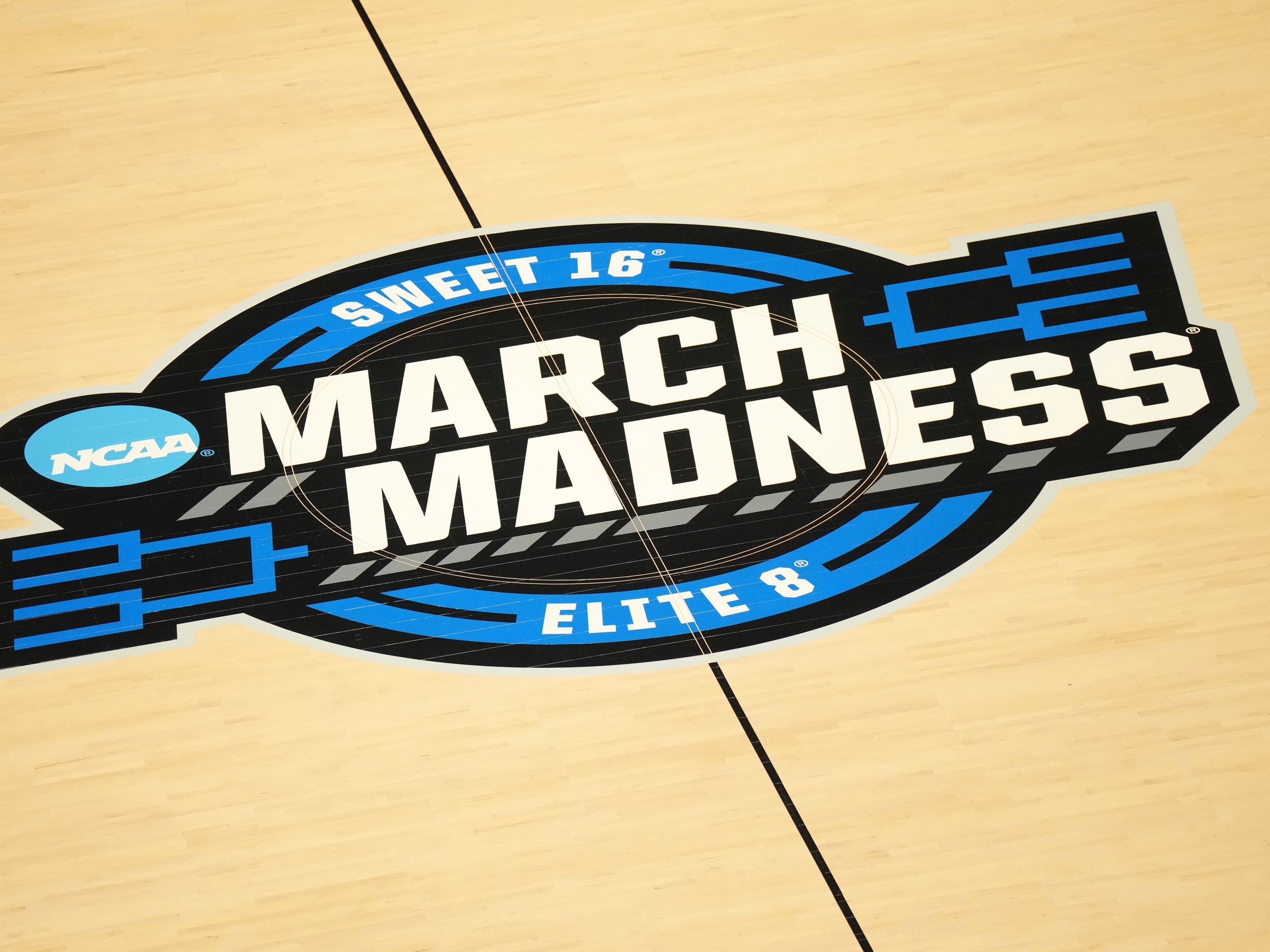 The March Madness Sweet 16 and Elite Eight logo.