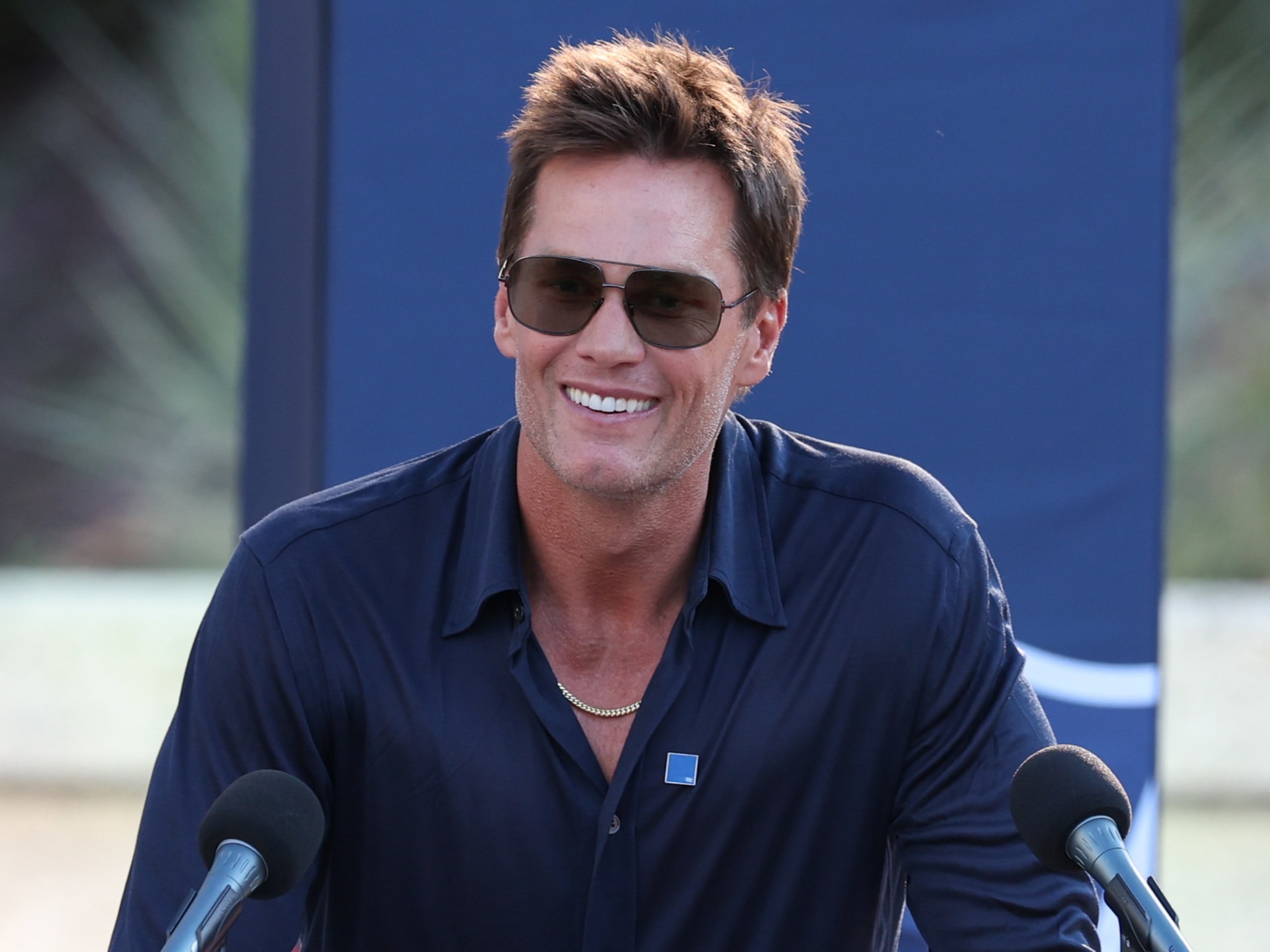 Retired New England Patriot Hall of Famer Tom Brady