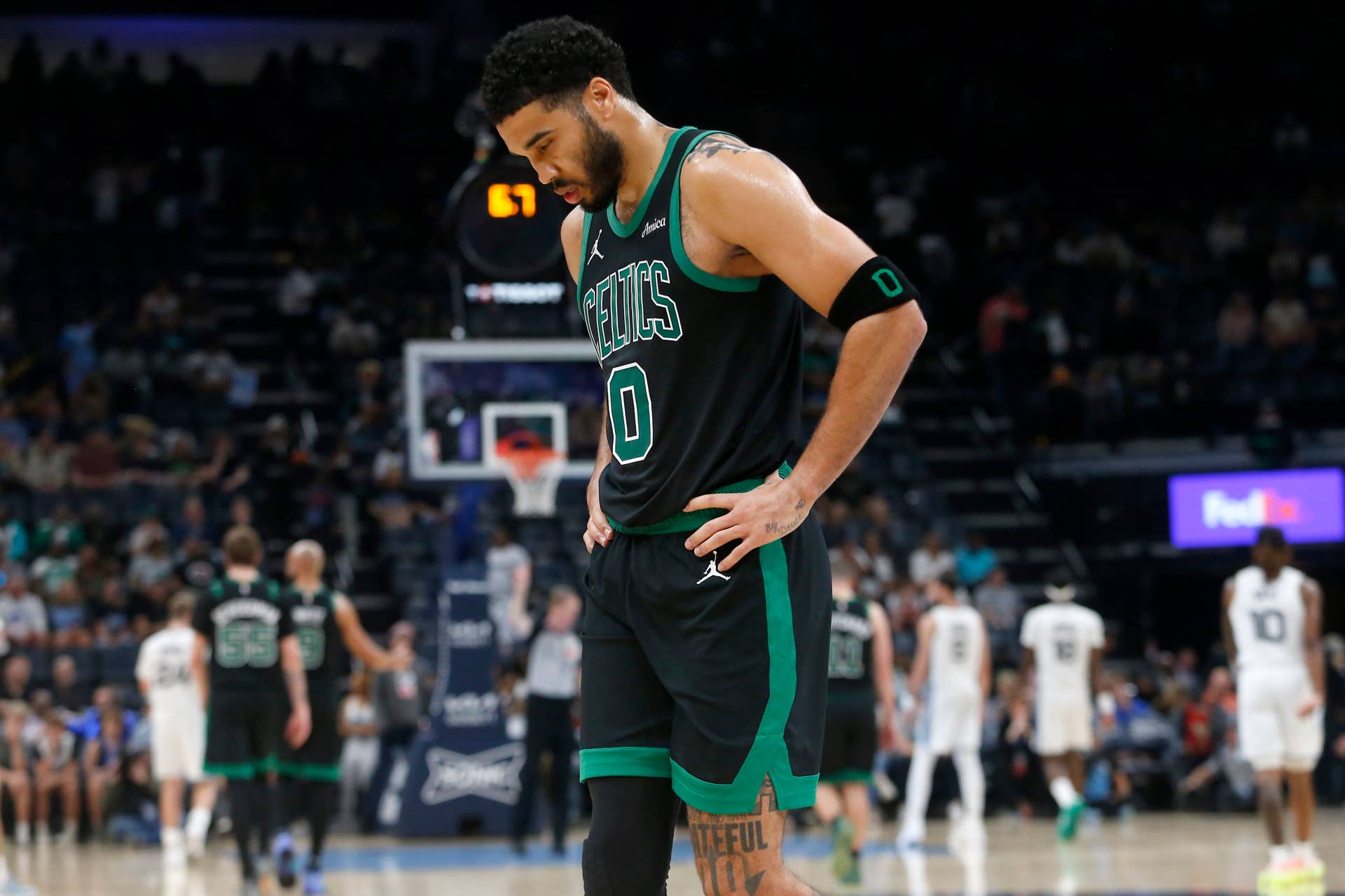 Boston Celtics star Jayson Tatum