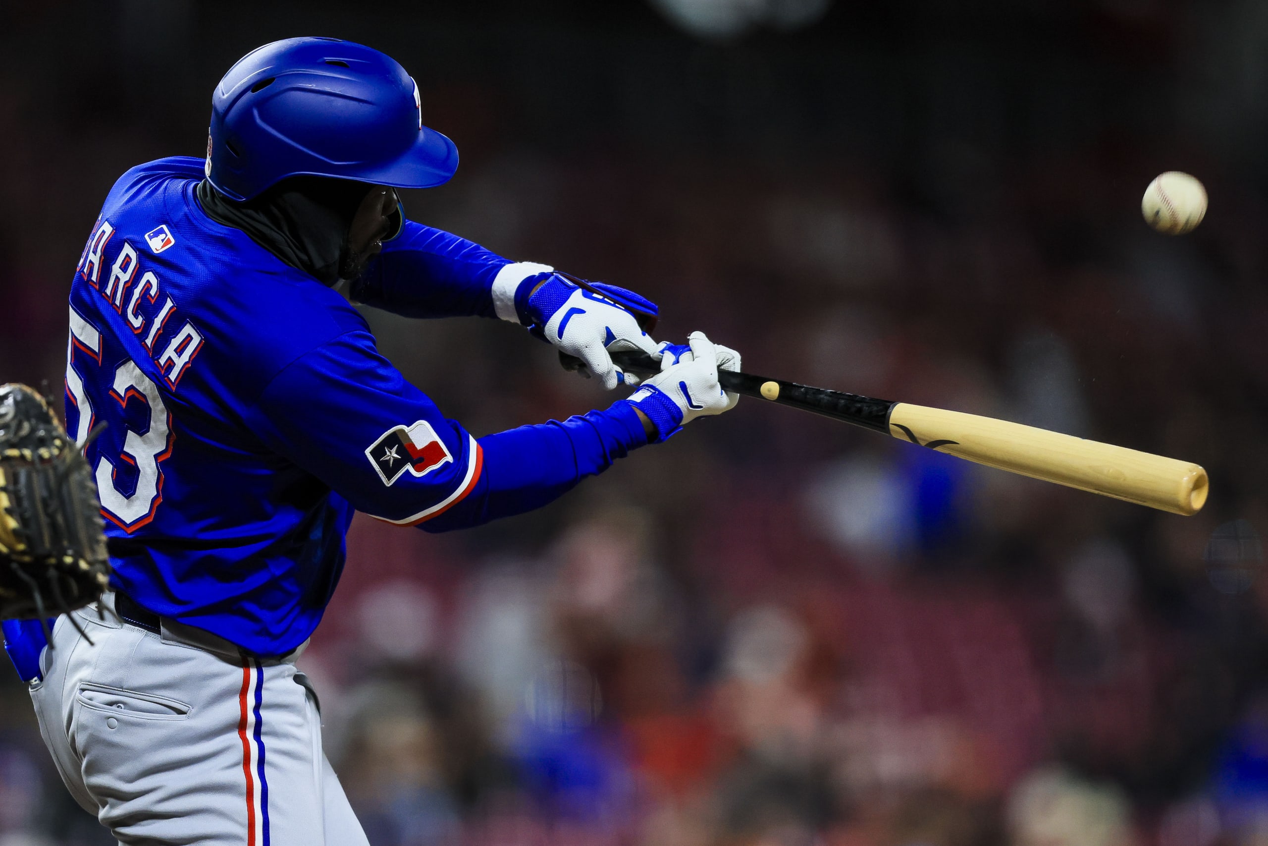 Rangers Facing Adolis Garcia Decision After Evan Carter News - Athlon Sports